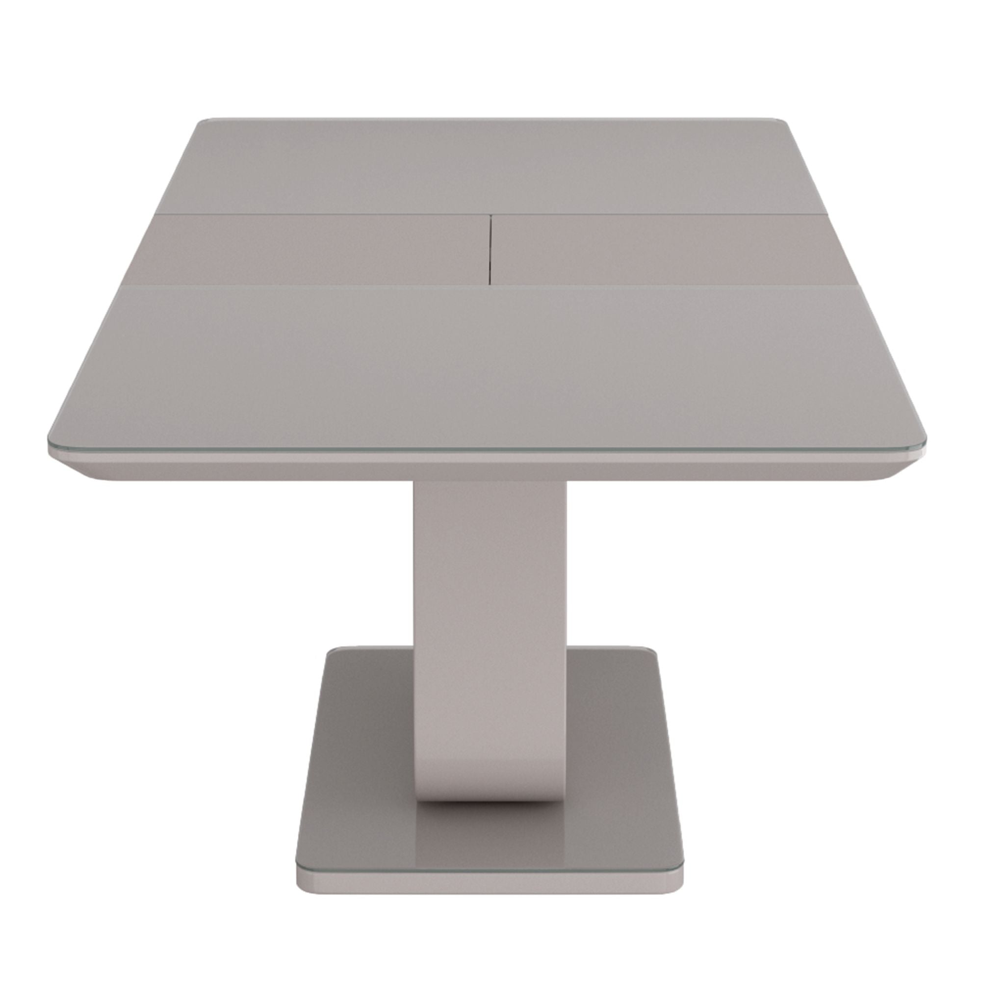 Corvus Dining Table w/Extension in Warm Grey