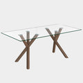Stark Rectangular Dining Table in Walnut