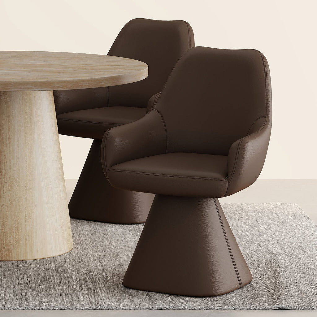 Caprese Dining Chair in Brown