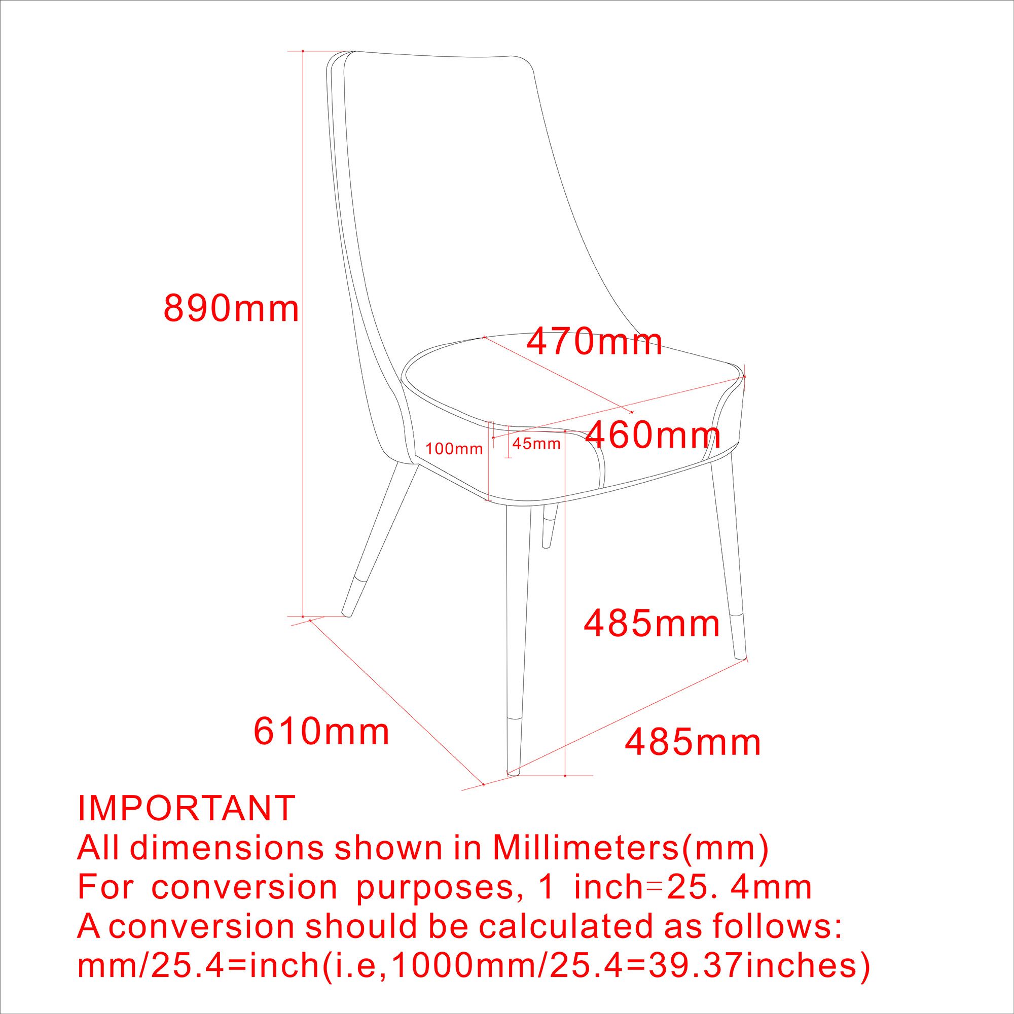 Silvano Dining Chair, set of 2, in Vintage Grey and Black