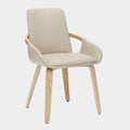 Caspian Dining Chair, set of 2 in Sand and Natural