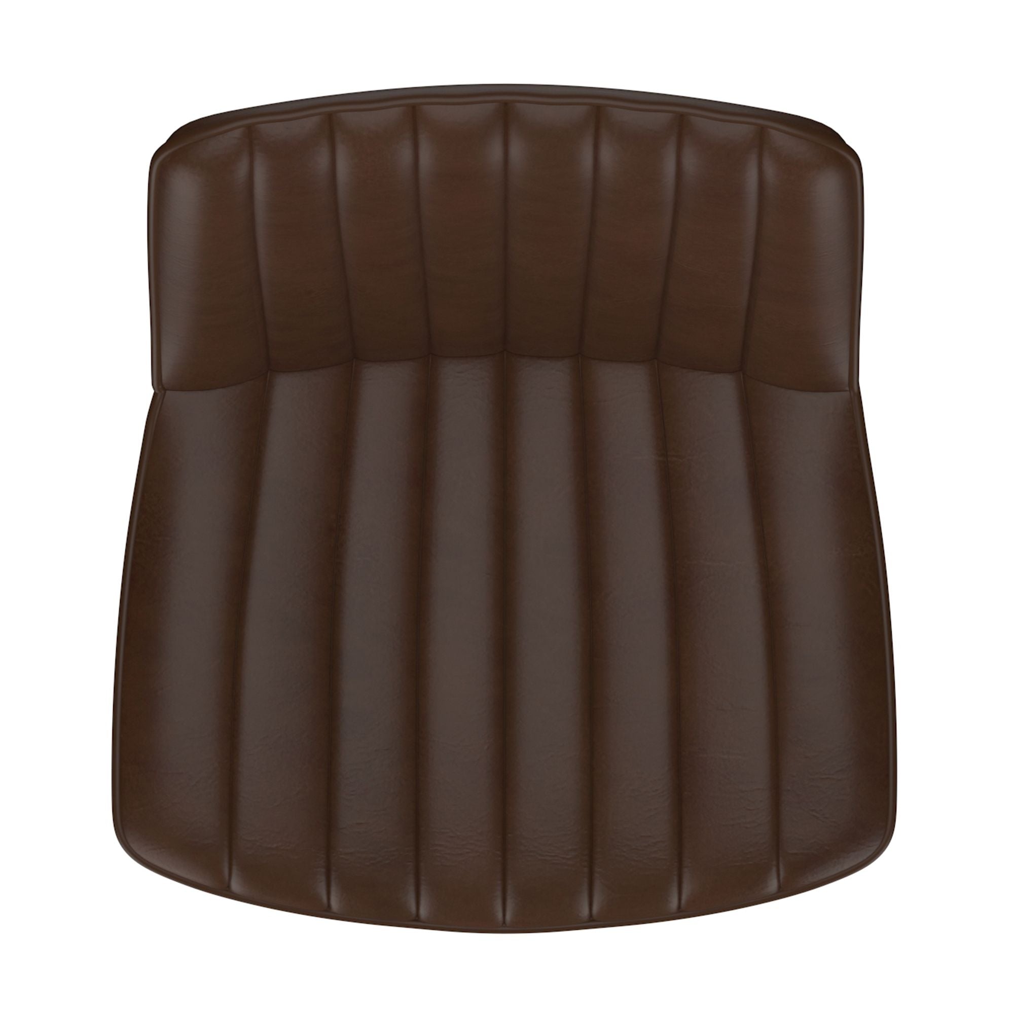 Kosi Adjustable Air-Lift Stool, set of 2, in Brown and Black