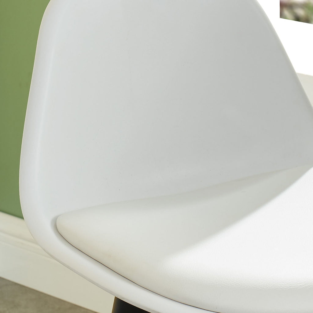 Diablo 26" Counter Stool, set of 2, in White and Natural