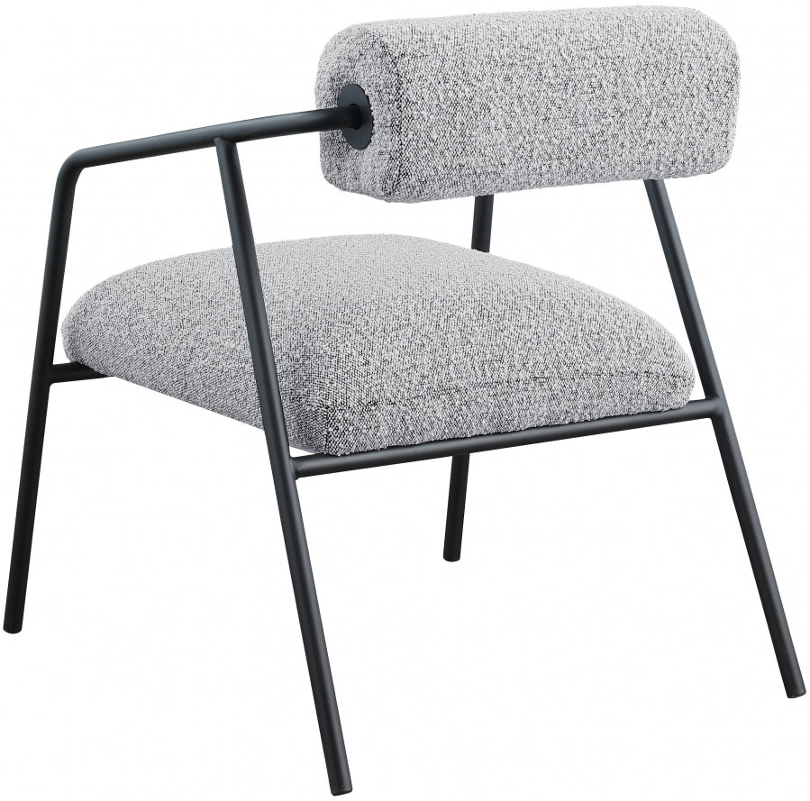Carly Boucle Fabric Upholstered Accent Chair