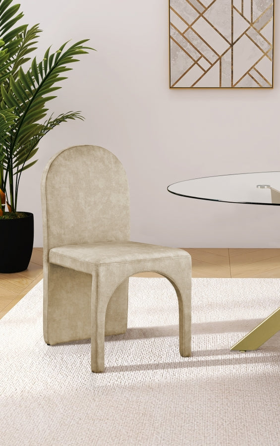 Summer Velvet Upholstered Dining Side Chair