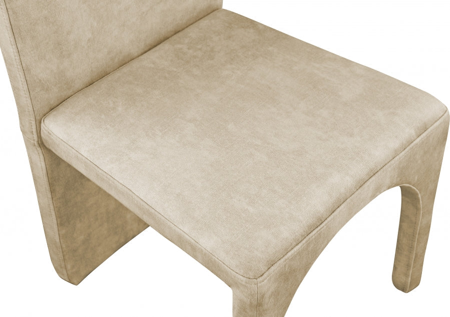 Summer Velvet Upholstered Dining Side Chair