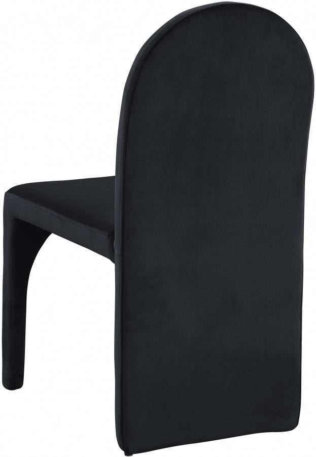 Summer Velvet Upholstered Dining Side Chair