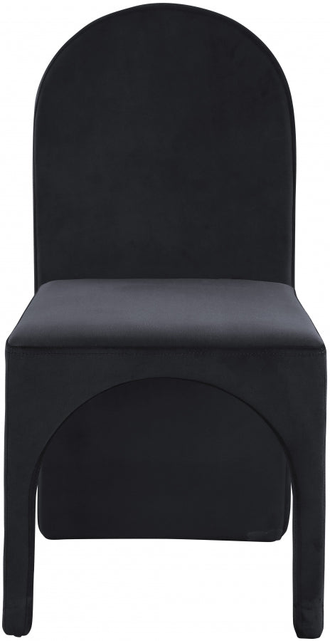 Summer Velvet Upholstered Dining Side Chair