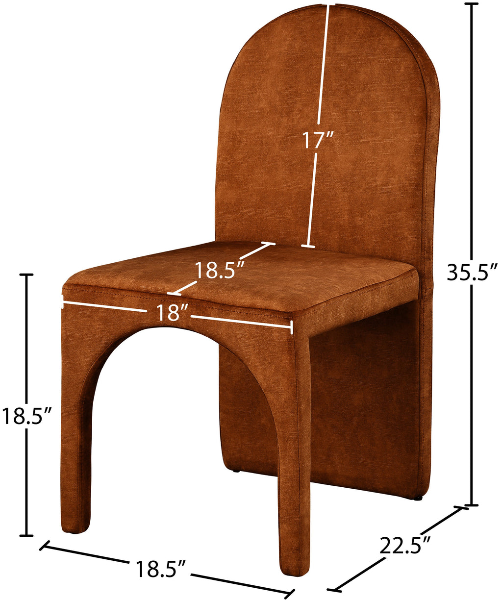Summer Velvet Upholstered Dining Side Chair
