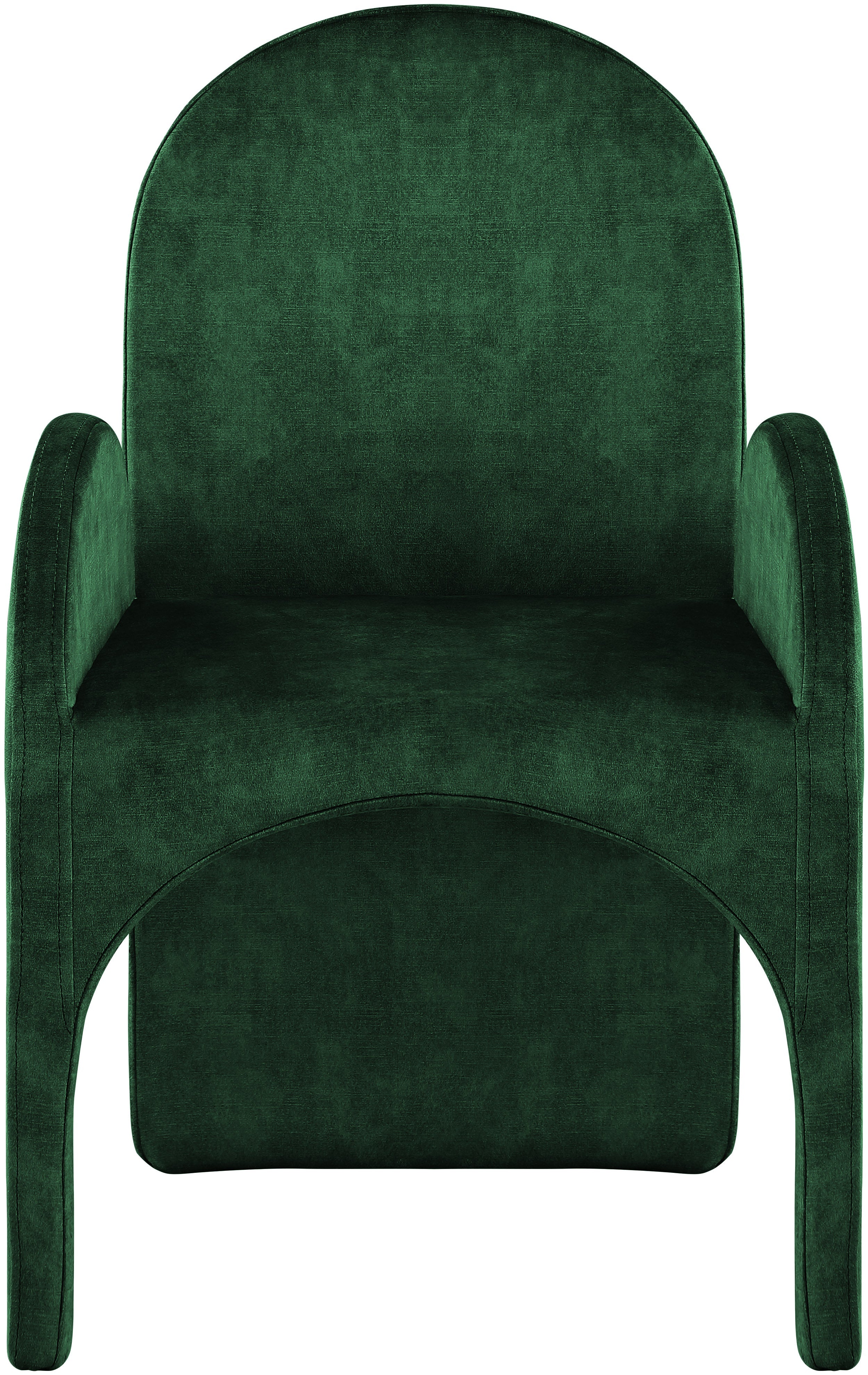 Summer Velvet Upholstered Dining Arm Chair