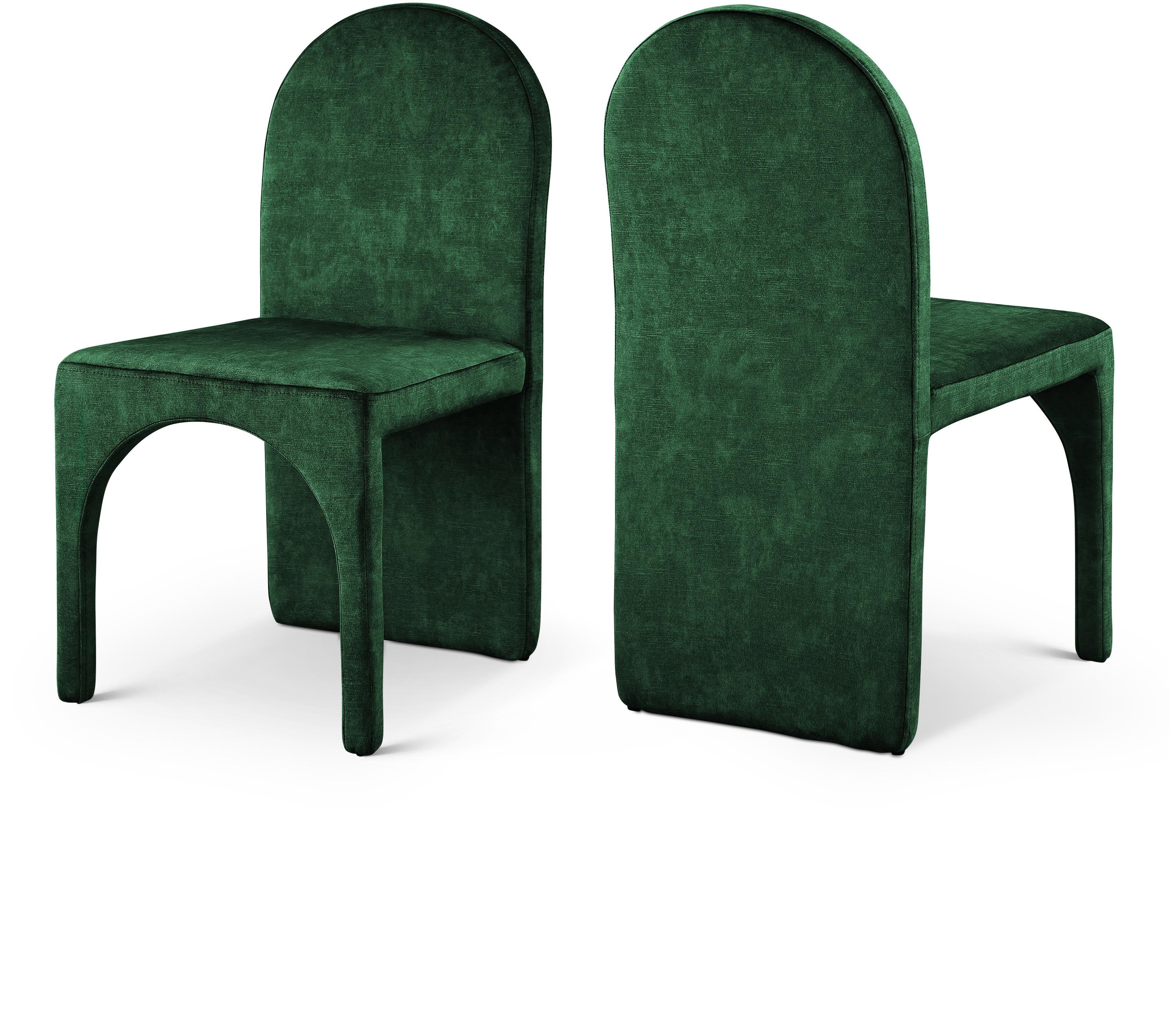 Summer Velvet Upholstered Dining Side Chair