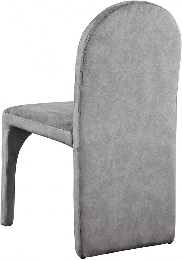 Summer Velvet Upholstered Dining Side Chair
