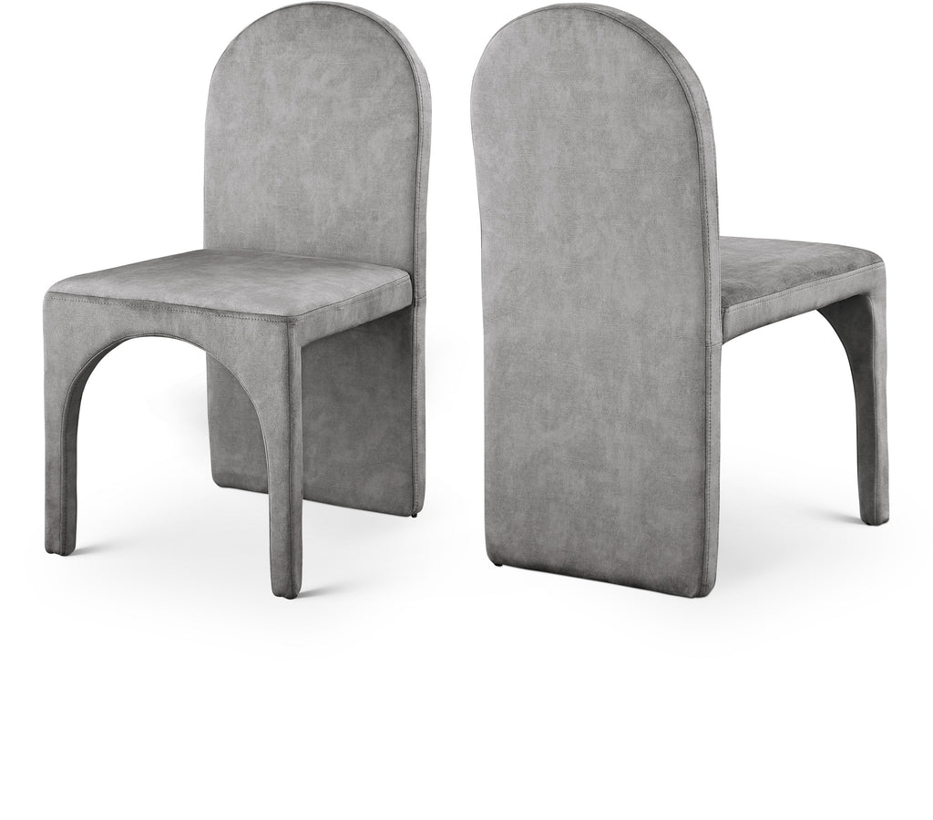 Summer Velvet Upholstered Dining Side Chair