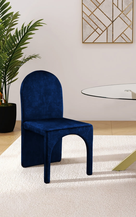 Summer Velvet Upholstered Dining Side Chair