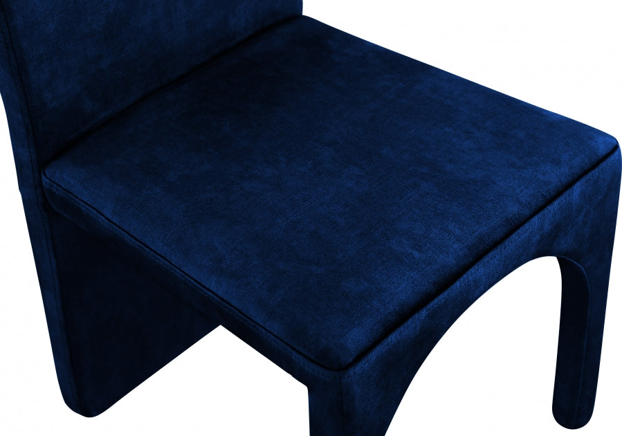 Summer Velvet Upholstered Dining Side Chair