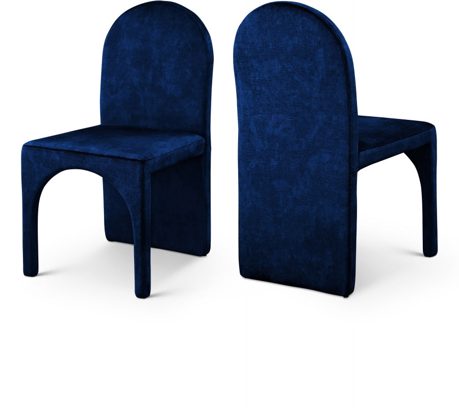 Summer Velvet Upholstered Dining Side Chair