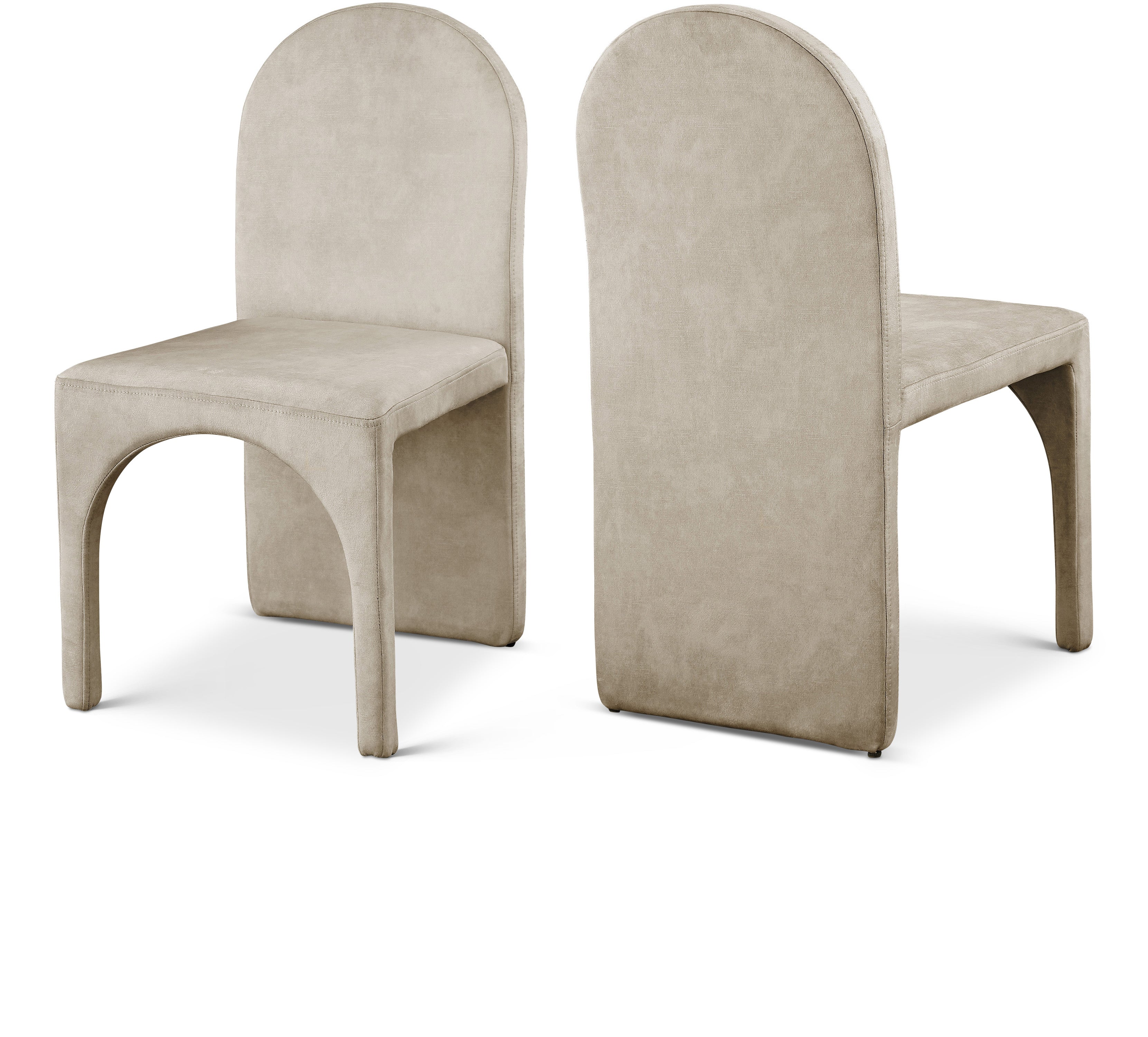 Summer Velvet Upholstered Dining Side Chair