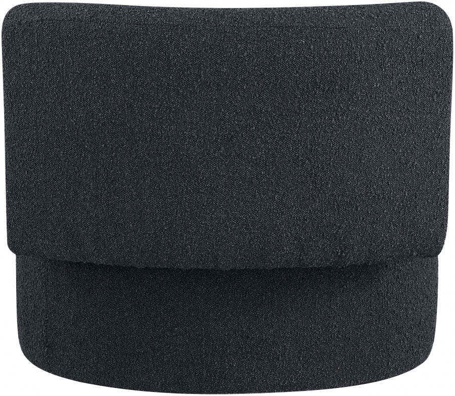 Como Boucle Fabric Upholstered Accent Chair
