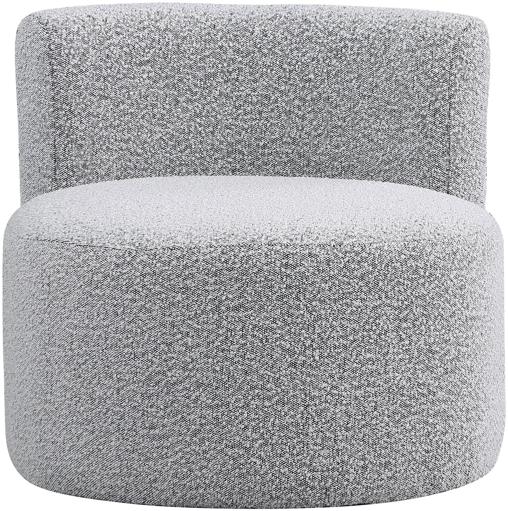 Como Boucle Fabric Upholstered Accent Chair