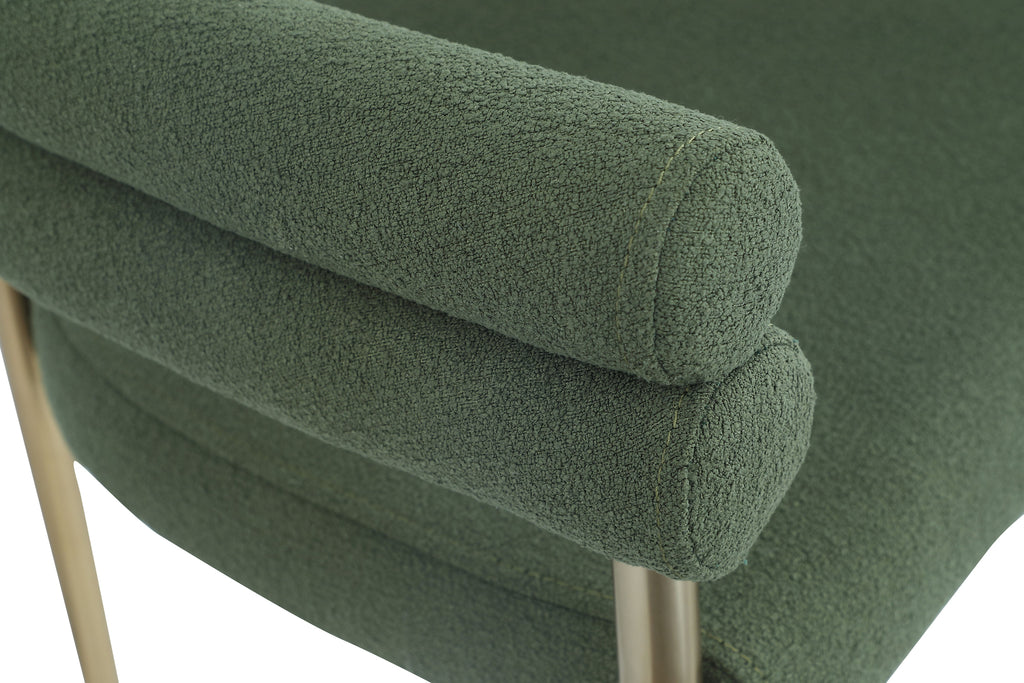 Brielle Boucle Fabric Upholstered Dining Chair