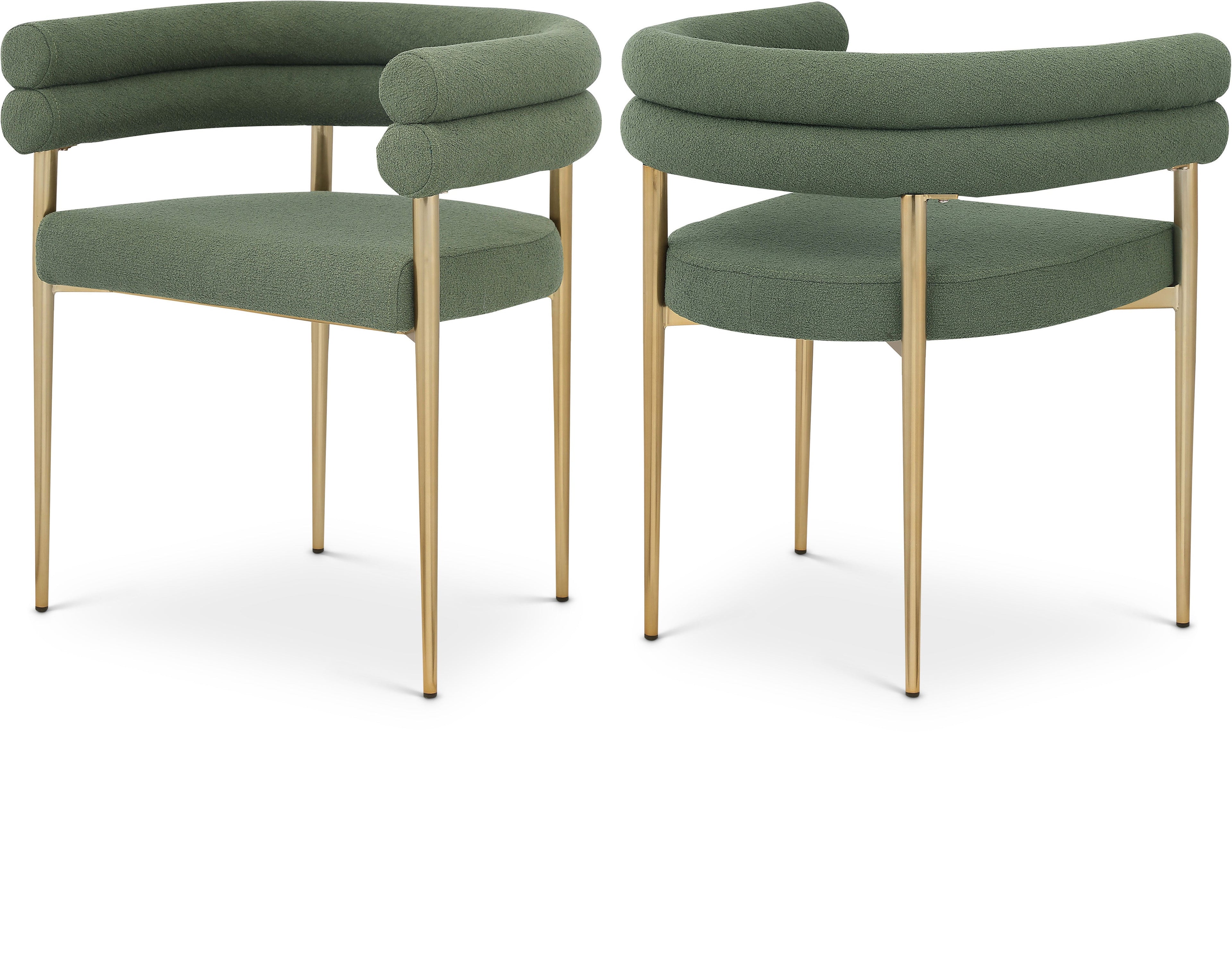 Brielle Boucle Fabric Upholstered Dining Chair