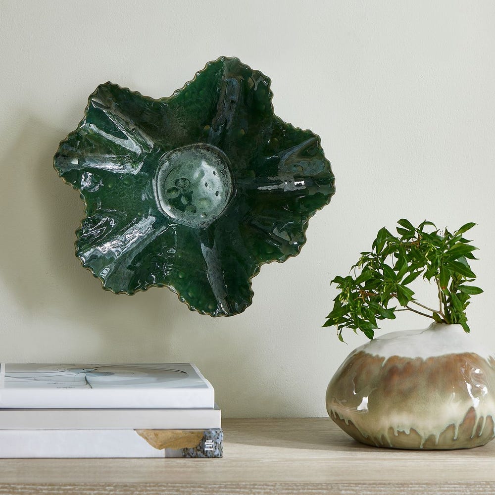 Verdant Bloom Outdoor Bowl