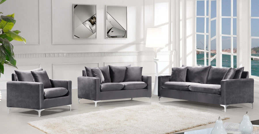 Naomi Velvet Upholstered Chair