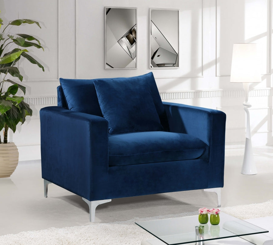 Naomi Velvet Upholstered Chair