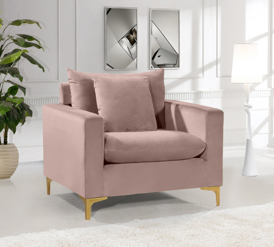 Naomi Velvet Upholstered Chair