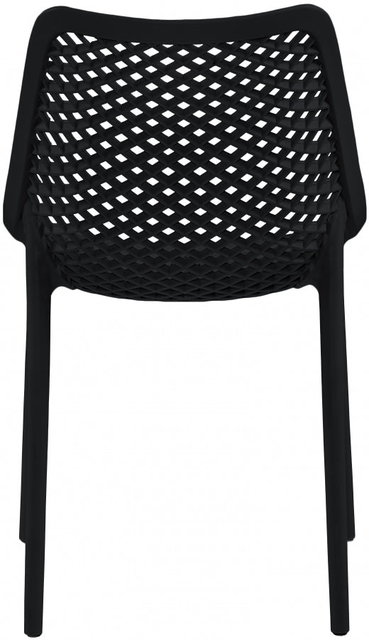 Mykonos Plastic Outdoor Patio Dining Chair - Set of 4