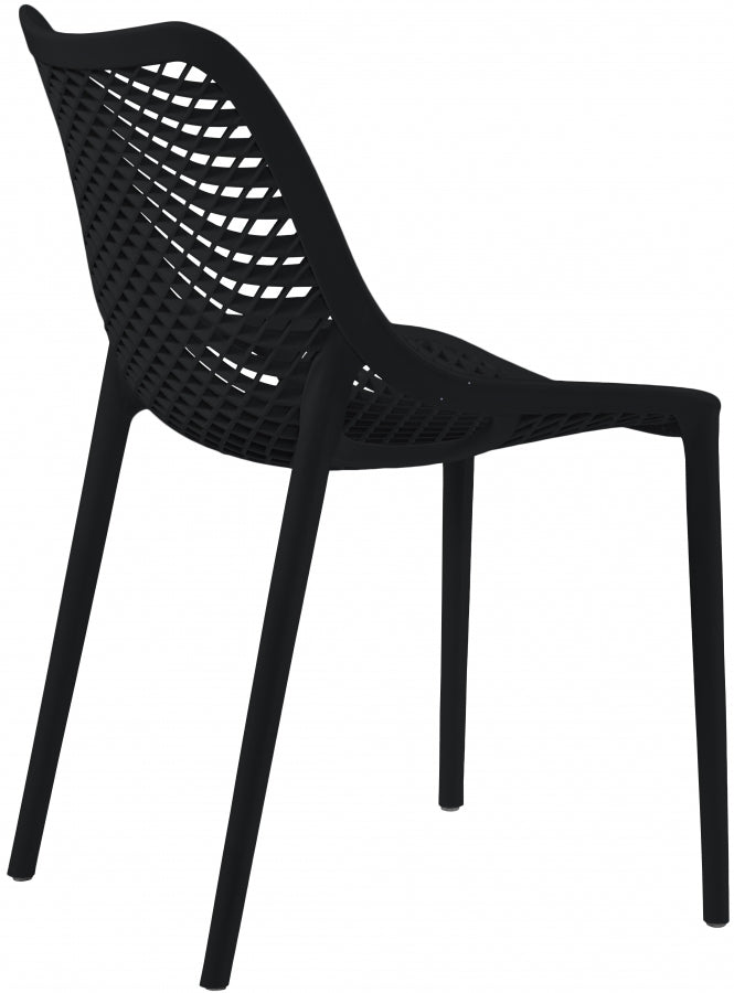 Mykonos Plastic Outdoor Patio Dining Chair - Set of 4