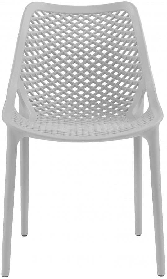 Mykonos Plastic Outdoor Patio Dining Chair - Set of 4