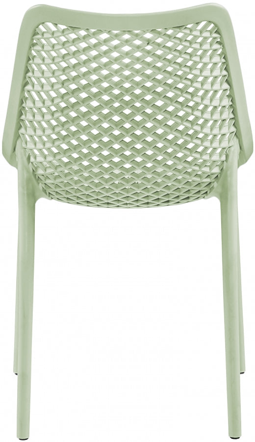 Mykonos Plastic Outdoor Patio Dining Chair - Set of 4