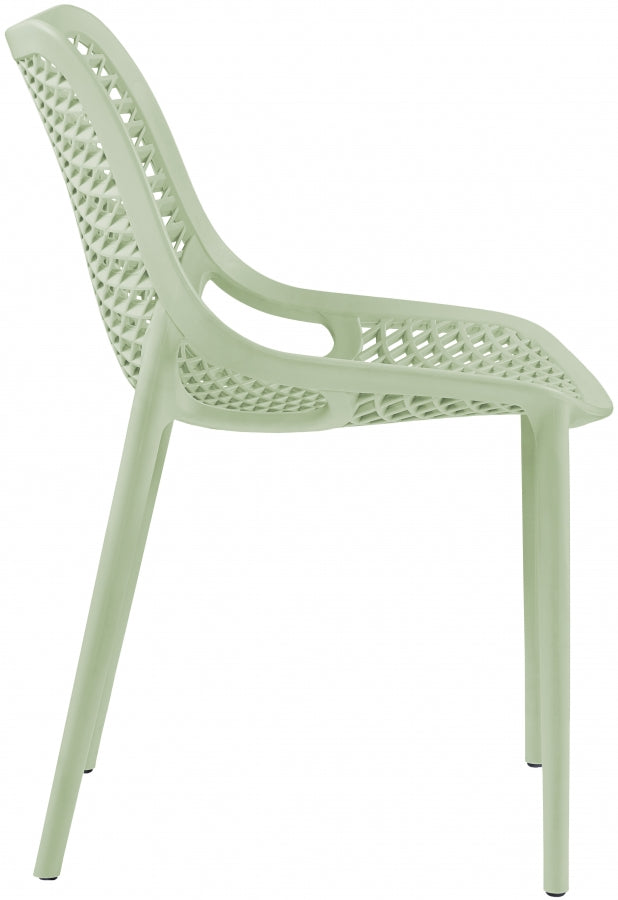 Mykonos Plastic Outdoor Patio Dining Chair - Set of 4