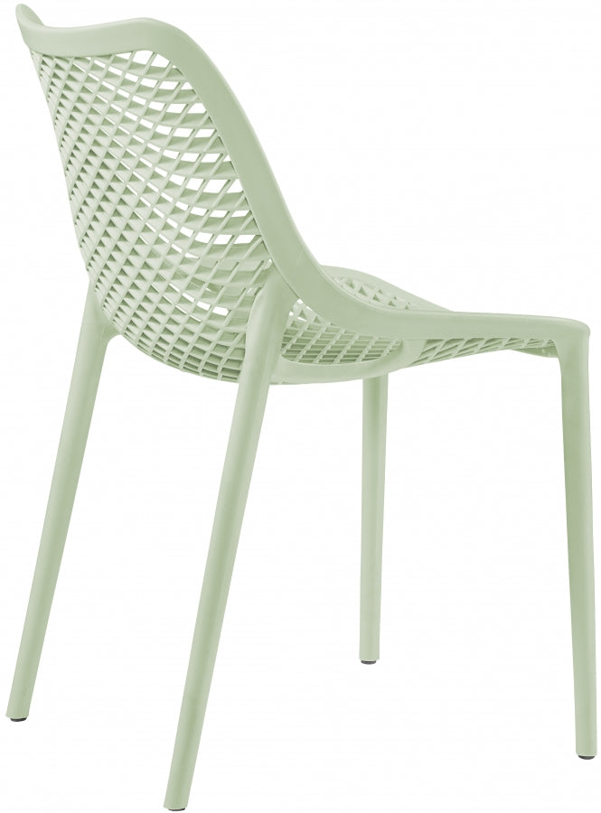Mykonos Plastic Outdoor Patio Dining Chair - Set of 4
