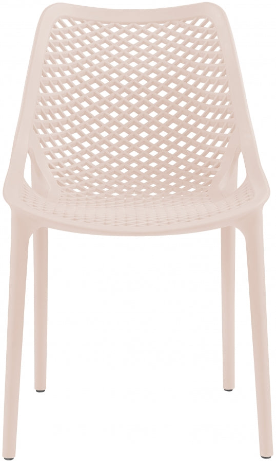 Mykonos Plastic Outdoor Patio Dining Chair - Set of 4