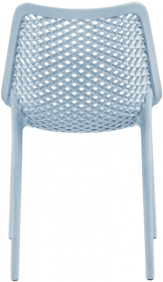 Mykonos Plastic Outdoor Patio Dining Chair - Set of 4