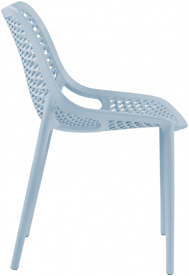 Mykonos Plastic Outdoor Patio Dining Chair - Set of 4
