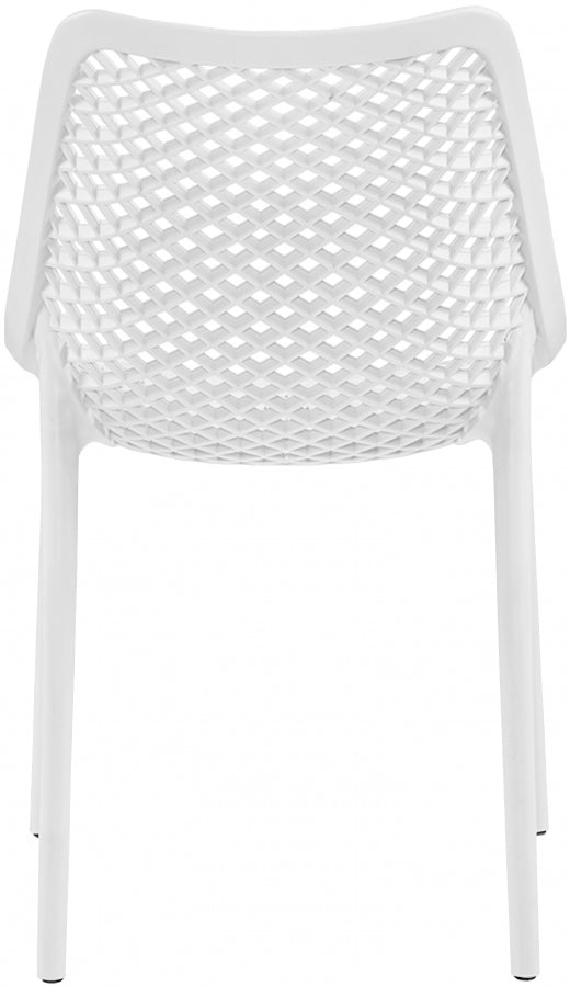 Mykonos Plastic Outdoor Patio Dining Chair - Set of 4