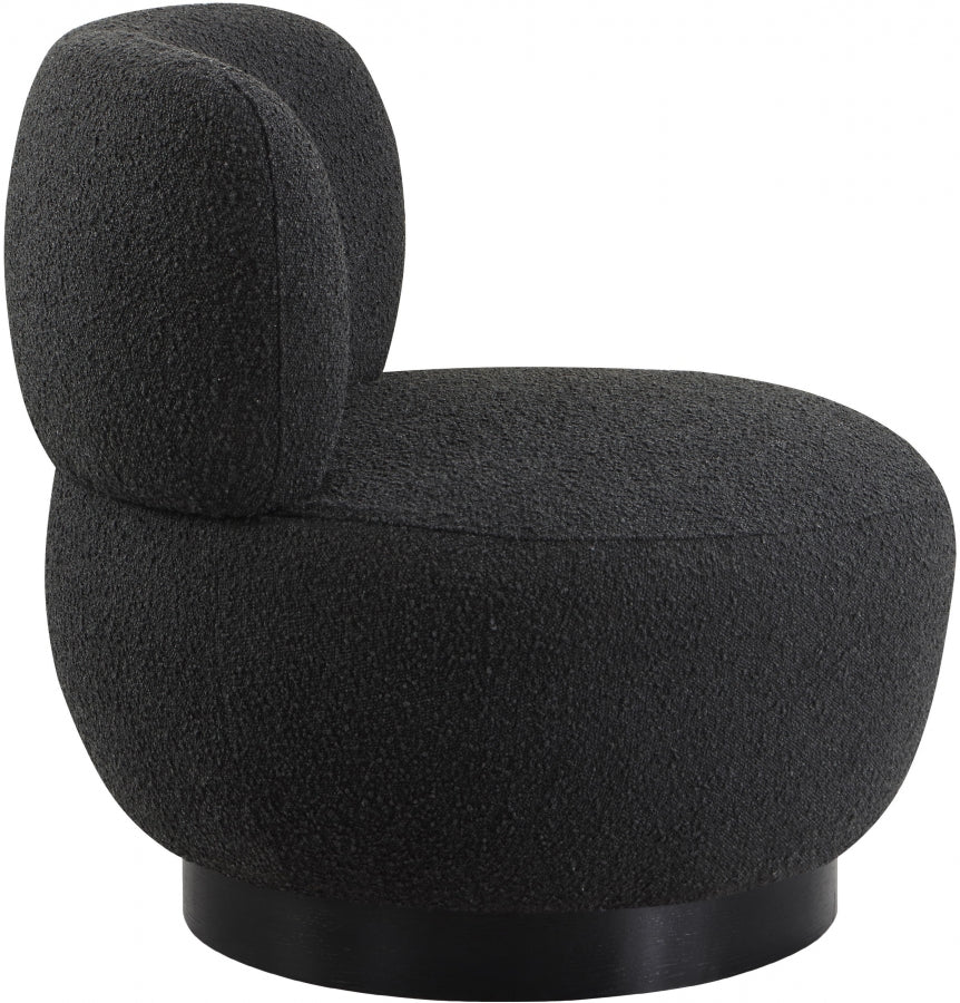 Calais Boucle Fabric Upholstered Accent Chair