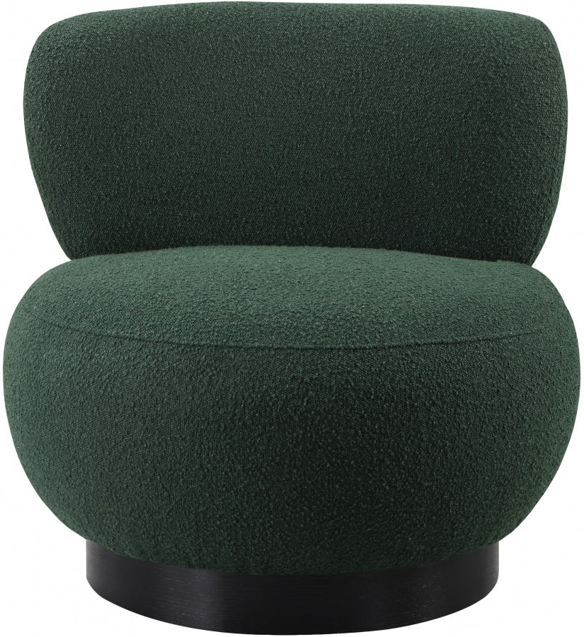 Calais Boucle Fabric Upholstered Accent Chair