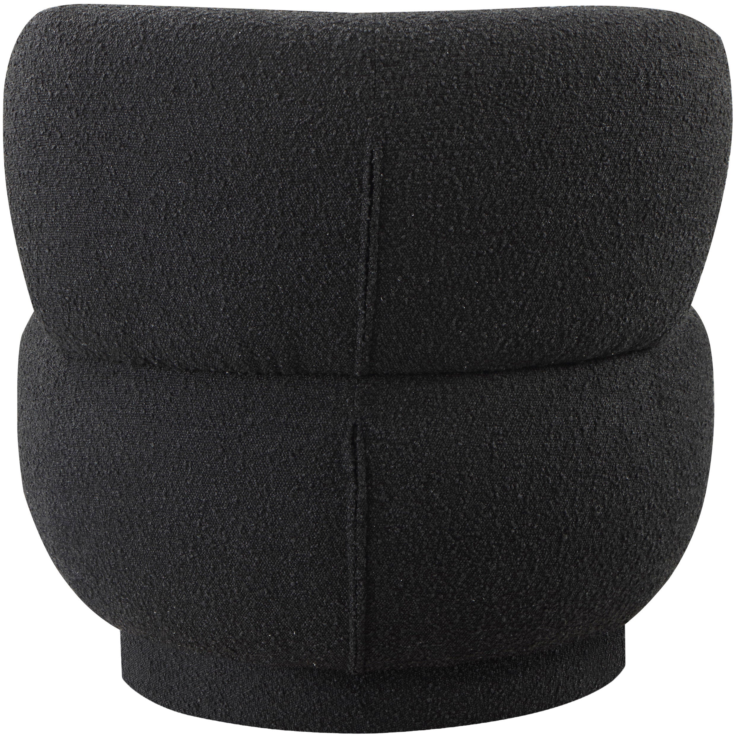 Calais Boucle Fabric Upholstered Accent Chair