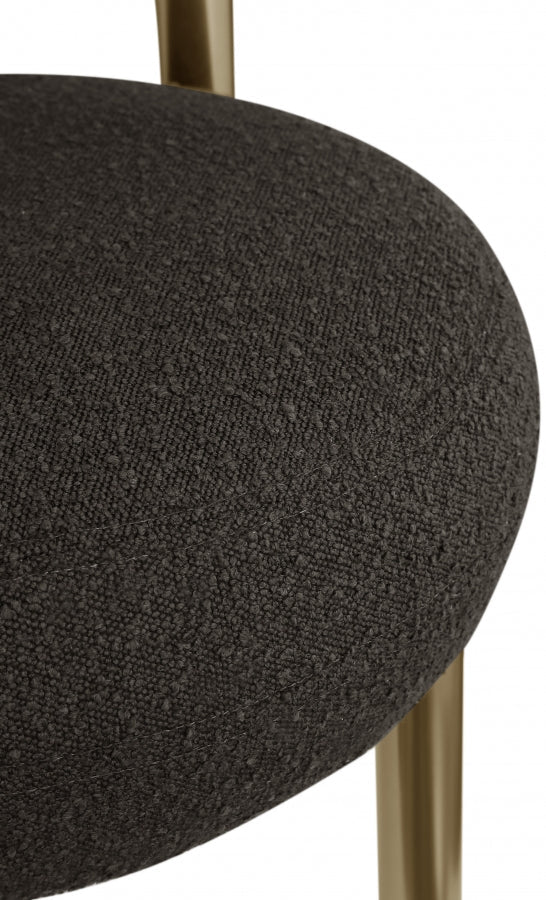 Bordeaux Boucle Fabric Upholstered Accent Chair