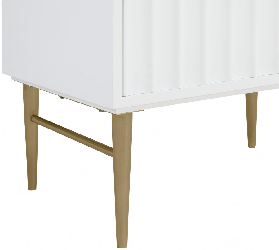 Modernist Engineered Stone Top And Solid Wood Base (brushed gold) Bathroom Vanity