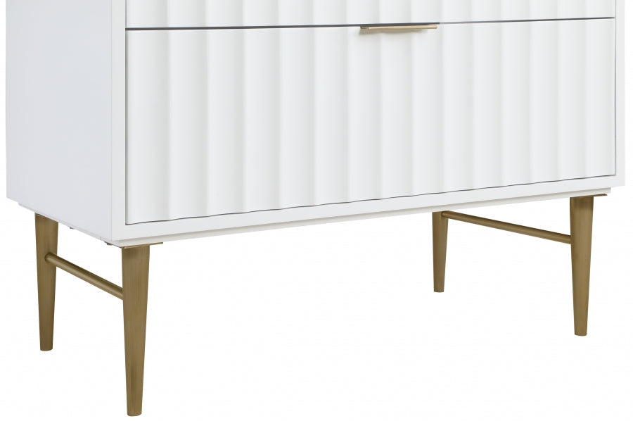 Modernist Engineered Stone Top And Solid Wood Base (brushed gold) Bathroom Vanity
