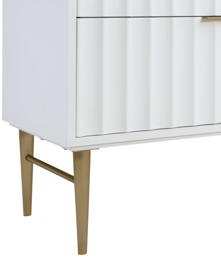Modernist 60" Engineered Stone Top And Solid Wood Base Bathroom Vanity