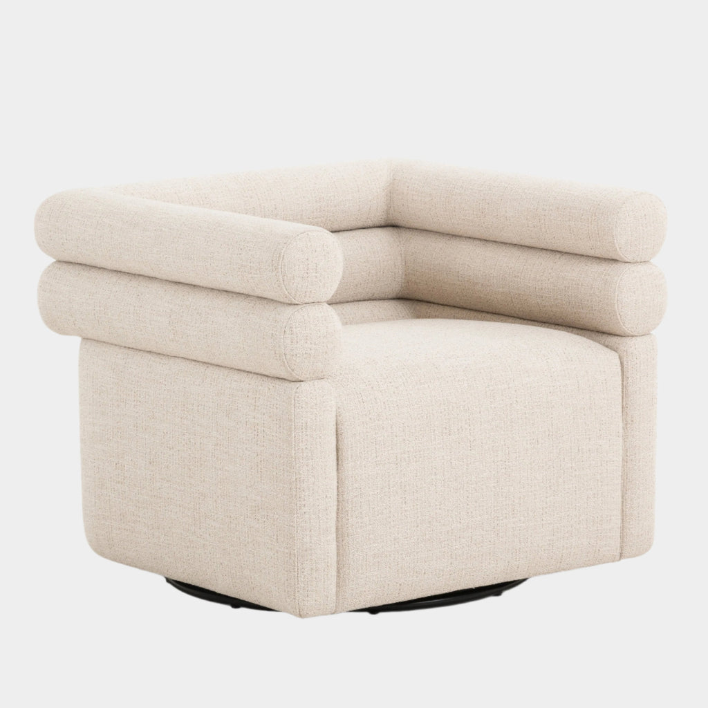 Voohres Channeled Swivel Chair