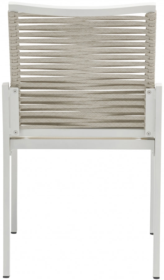 Maldives Mesh And Rope Fabric Outdoor Patio Dining Side Chair