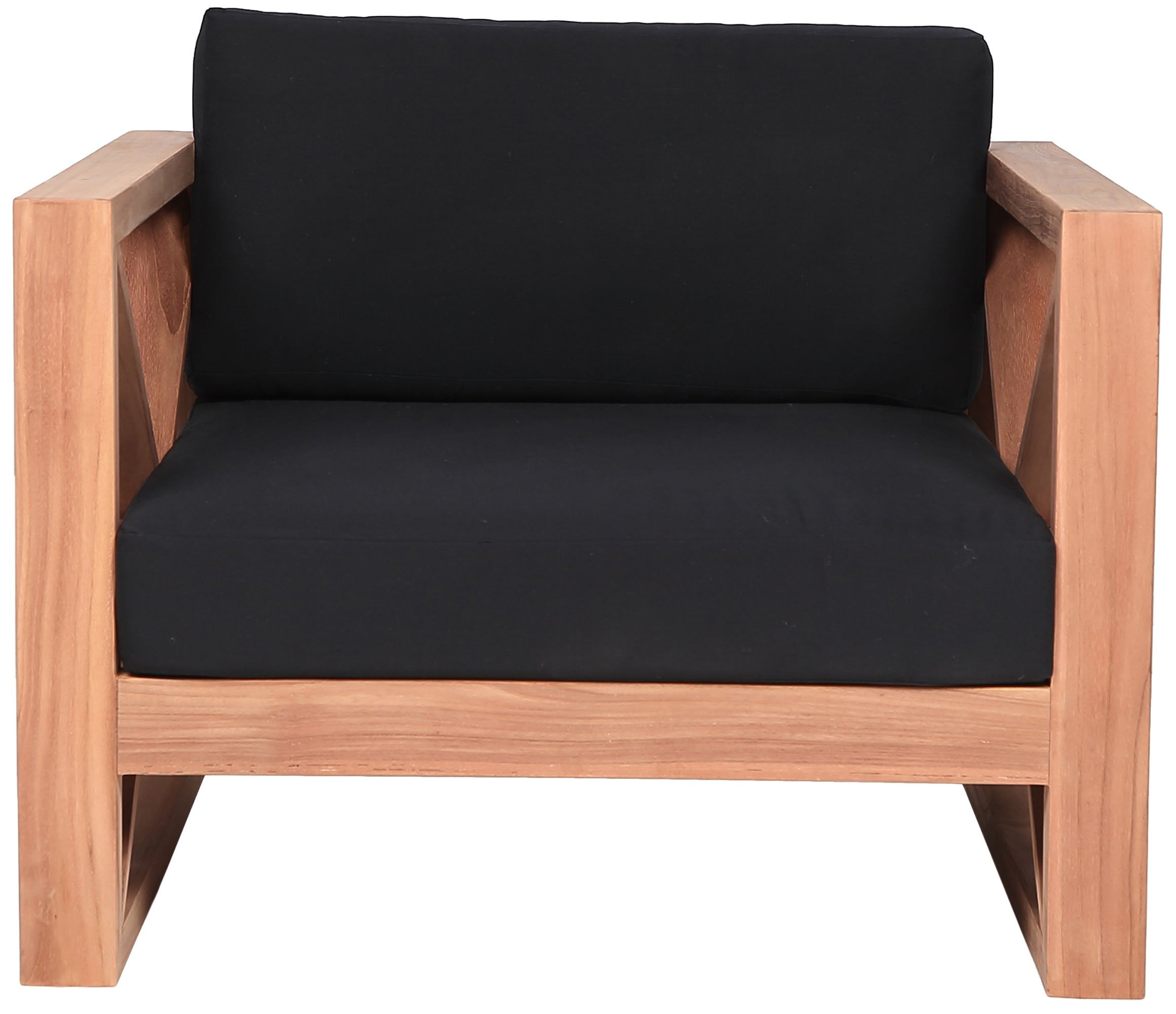 Anguilla Water Resistant Fabric Upholsetered Outdoor Patio Accent Chair