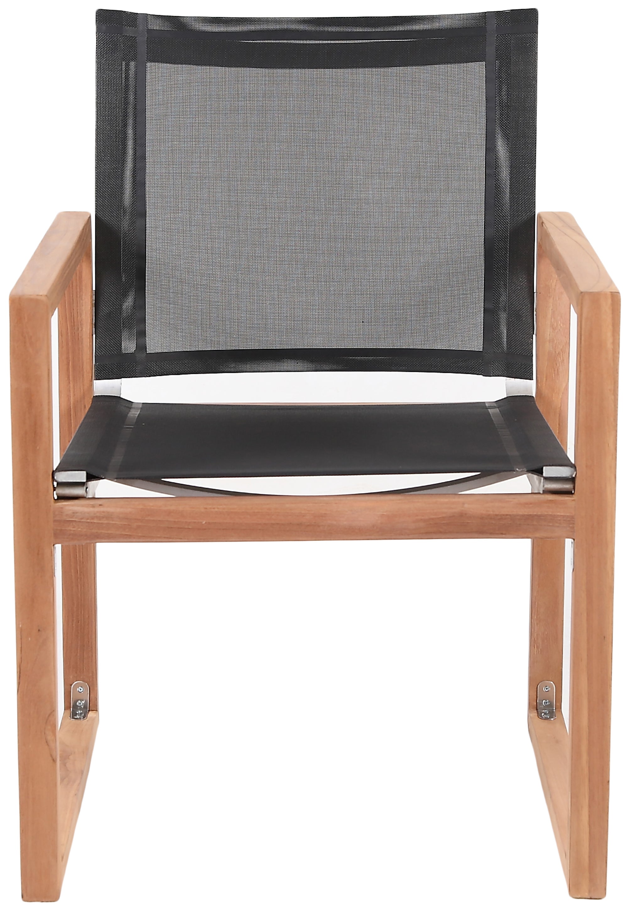Tulum Water Resistant Mesh Fabric Outdoor Patio Dining Arm Chair